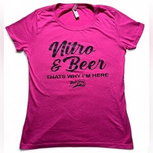 "Nitro & Beer That's Why I'm Here" T-Shirt